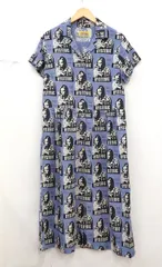 ★6554☆HYSTERIC GLAMOUR ヒステリックグラマー 01221AO01 HYSTERIC FICTION柄 アロハワンピース　FREEのサムネイル