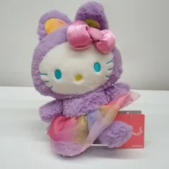サンリオの「ハローキティ」のぬいぐるみ
