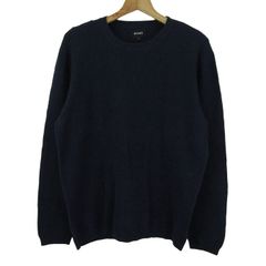 ハナエモリ カーディガン トップス 長袖 Vネック ニット レディース L