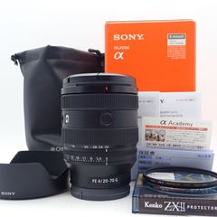極上品 SONY 標準ズームレンズ フルサイズ FE 20-70mm F4 G Gレンズ