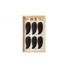 墨運堂　　　やまと絵墨　6色セット　15257