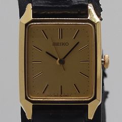 SEIKO セイコー 腕時計 ローマン スクエア 純正ベルト V701-5E10
