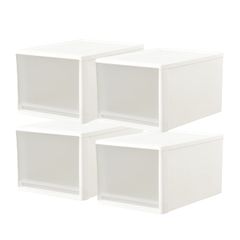 IKEA FIRRA フィッラ ふた付き収納ボックス 透明 6個セット - メルカリ