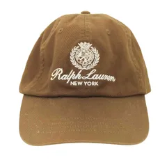ポロラルフローレン POLO RALPH LAUREN クレストエンブロイダリー ツイル ボール キャップ メンズ 表記無 