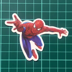 ST211 ステッカー シール アベンジャーズ スパイダーマン マーベルのサムネイル