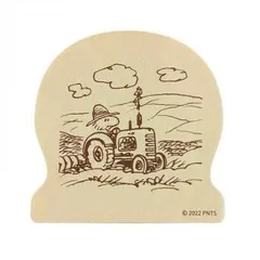 スヌーピー ビッグウッドクリップ(シンプルB) SNS601B