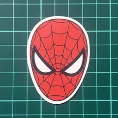 ST212 ステッカー シール アベンジャーズ スパイダーマン マーベルのサムネイル