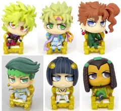 【中古】トレーディングフィギュア 全6種セット 「ジョジョの奇妙な冒険 カプセルフィギュアコレクション JOJO WORLD3 EDITION」 バンダイナムコアミューズメント限定