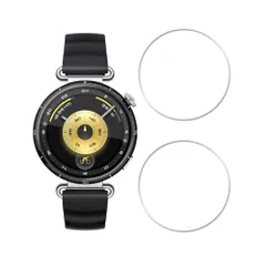 新品 対応 HUAWEI WATCH GT 6 41mm 用の ガラスフィルム 日本旭硝子素材製 9H硬度強化ガラス 保護フィルム 2枚セット