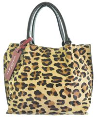 新品 Gianni Chiarini フリンジ付 トートバッグ 本革 アイボリー