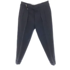 【中古】ラルディーニ LARDINI ウールシルク カジュアルスラックスパンツ ネイビー【サイズ44 REG】【メンズ】のサムネイル