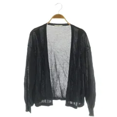 インデックス INDEX ラメニットカーディガン トッパー L ネイビー /MY ■OS ■ECC001