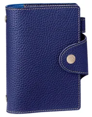 新品 レイメイ藤井 システム手帳 ソフトファイル リフィルファイル ポケットサイズ 15mmリング ネイビー WPF1417K