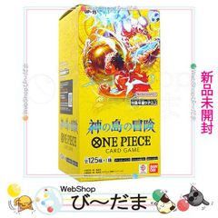 大手家電量販店購入】ワンピースカード 神の島の冒険 1BOX テープ
