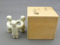 唐子人形 蓋置 茶道具 共箱付き 寿宝 - メルカリ