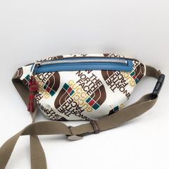 極美品 グッチ ノースフェイス 650299 ナイロン レザー ボディバッグ