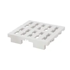 新品 ベストコ 連結できる マルチパレット プラスチック すのこ ハーフ アイボリー 37.5×38cm 日本製 MA-4225