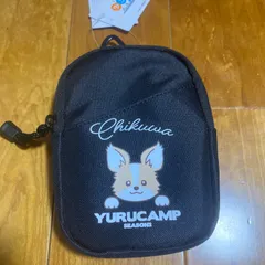 【新品未使用】ゆるキャン　チクワ　カラビナ付きポーチ　アベイルのサムネイル