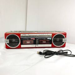 グ*ン様 レッド SANYO u4 w60 ダブルラジカセ オートリバース - メルカリ