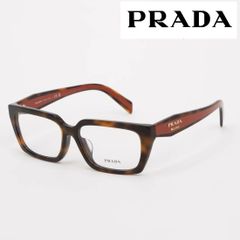 美品✨プラダ　VPR09Z-F　眼鏡　ブラウン　三角ロゴ　ウェリントン　べっ甲柄 美品✨プラダ VPR09Z-F 眼鏡 ブラウン 三角ロゴ ウェリントン べっ甲柄