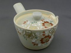 豪華絢爛 色絵 家禽菊花文 煎茶用 急須 - メルカリ