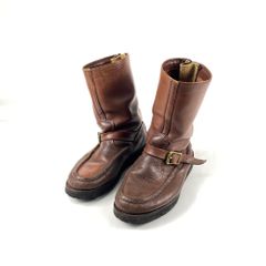 80s90s Russell moccasinラッセルモカシン スネークブーツ - メルカリ