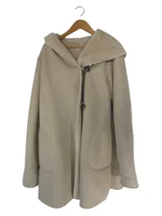 le reve vaniller ルレールヴァニレ コート フード 前開き 裏地 ファー 無地 サイズM ベージュ QQQ