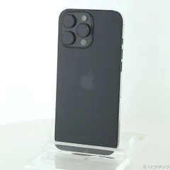 ソフマップ 〔中古品〕 iPhone16 Pro Max 256GB ブラックチタニウム 3N528J／A SIMフリー【262】