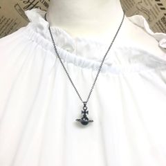 Vivienne Westwood ブルーサテライトオーブ　ネックレス　保証書付 Vivienne Westwood ブルーサテライトオーブ ネックレス 保証書付