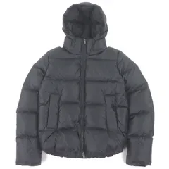 美品□Pyrenex ピレネックス CHALON ロゴワッペン フーデッド ダウンジャケット パファージャケット ブラック S ブルガリア製 正規品 メンズ 美品□Pyrenex ピレネックス CHALON ロゴワッペン フーデッド ダウン