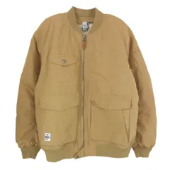 CHUMS チャムス CH04-1321 Camping Bomber Boa Jacket キャンピング ボンバー ボア ジャケット ブラウン系 XL【中古】のサムネイル
