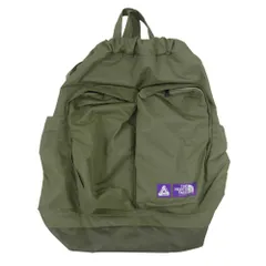 THE NORTH FACE ノースフェイス 25AW N25FU132 Purple Label パープルレーベル x PALACE SKATEBOARDS パレススケートボード マウンテン ウインド バックパック リュック カーキ系【中古】