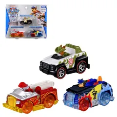 O パウ・パトロール ダイキャストビークル スペシャルコレクション チェイス/マーシャル/トラッカー タカラトミー おもちゃ 3歳  室内遊び ギフト プレゼント 誕生日 お祝い 贈り物 ブラックフライデー クリスマス