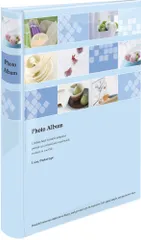 新品 ナカバヤシ 背丸ブック式/L判３段/240枚収納（インテリアフォト）BPL-240-4-B ブルー