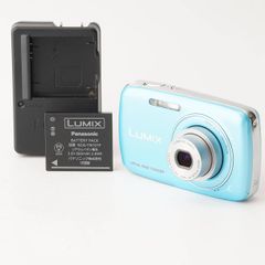 極美品】Panasonic パナソニック LUMIX DMC-FP1 ブルー - メルカリ