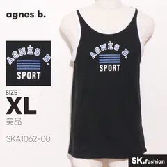 美品 agnes b. トップス タンクトップ　ノースリーブ　ゆったり　大きいサイズ　綿100％のサムネイル