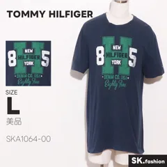 美品 TOMMY HILFIGER トップス Tシャツ　半袖　刺繍　プリント　綿100％