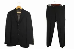 PERSON'S FOR MEN パーソンズフォーメン フォーマル スーツ セットアップ 黒 QQQ