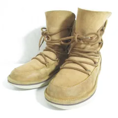 良品 UGG アグ Lodge  ロッジ レースアップ ムートンブーツ 107710 8 25cm ブラウン レディース 古着 中古 USED