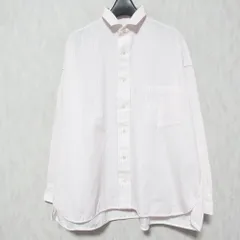 TICCA ホワイト 長袖シャツ TICCA(ティッカ)｜【予約販売】【UNISEX】リネンスクエアビッグシャツ