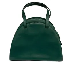 美品 LA BAGAGERIE ラ バガジェリー レザー ハンドバッグ ショルダーバッグ グリーン レディース 古着 中古 USEDのサムネイル