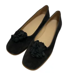 美品 MHL. MARGARET HOWELL マーガレットハウエル スエード シューズ パンプス サイズ36 約23cm ブラック レディース 古着 中古 USEDのサムネイル