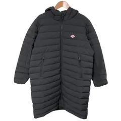 良品 DANTON ダントン MIDDLE DOWN LONG COAT フード付き ダウンコート DT-A0005 MNT S ダークグレー レディース 古着 中古 USEDのサムネイル