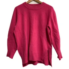 良品 JOURNAL STANDARD ジャーナルスタンダード カシミヤブレンド ウールニット セーター ピンク レディース 古着 中古 USED