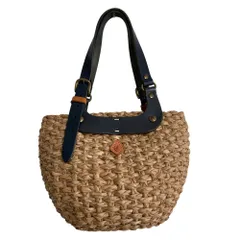 美品 CLEDRAN クレドラン the craft factory かごバッグ ハンドバッグ ナチュラル レディース 古着 中古 USEDのサムネイル