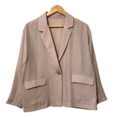 美品 23SS SNIDEL スナイデル シアージャケット SWFJ232158 サイズ0 ライトピンク レディース 古着 中古 USED