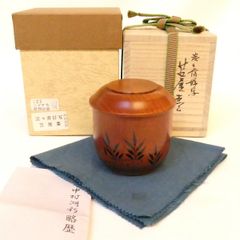 Ｗ５７８　棗　『淡々斎好　苫屋棗』『林宗良 作』　共箱　茶道具 W578 棗 『淡々斎好 苫屋棗』『林宗良 作』 共箱 茶道具 - メルカリ