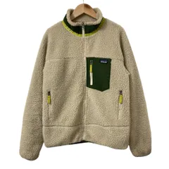 patagonia パタゴニア キッズ レトロX フリースジャケット サイズXXL16-18 ベージュ レディース 古着 中古 USEDのサムネイル