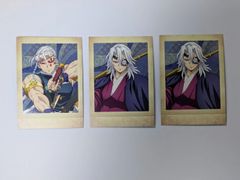 鬼滅の刃 宇髄天元 柱cafe ランダムチェキ風ブロマイド 3枚セット