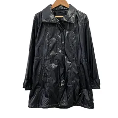 美品 BURBERRY LONDON バーバリー ロンドン 裏地ノバチェック ナイロンジャケット 38 ネイビー レディース 古着 中古 USED